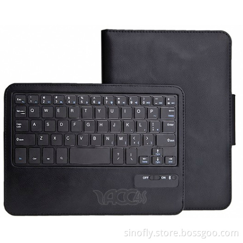 Bluetooth Keyboard with Stand Leather Case for Google Nexus 7 FHD 2ND Gen